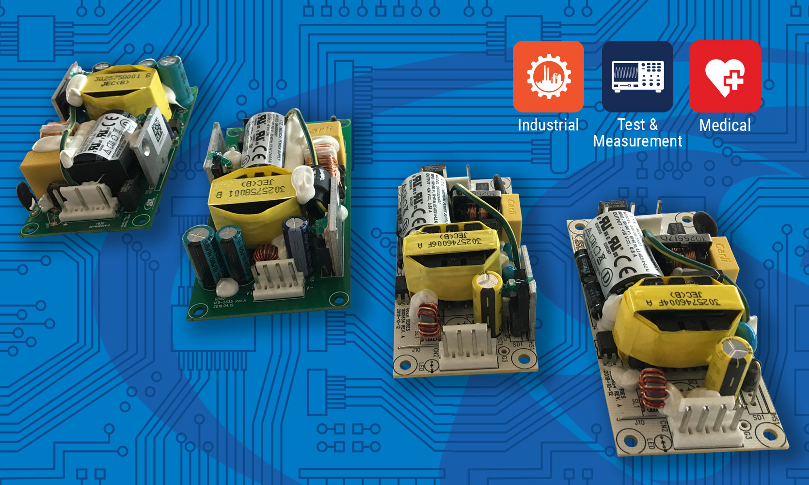 SL Power's Four New Families of Open Frame Power Supplies
